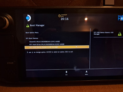 Steam Deck boot menüsü.jpeg